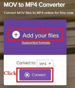 Convert mov to mp4 online