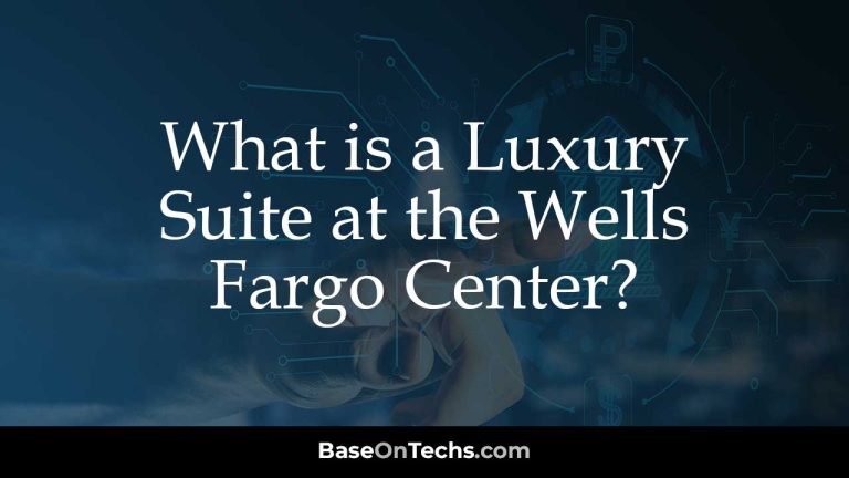 What is a Luxury Suite at the Wells Fargo Center?
