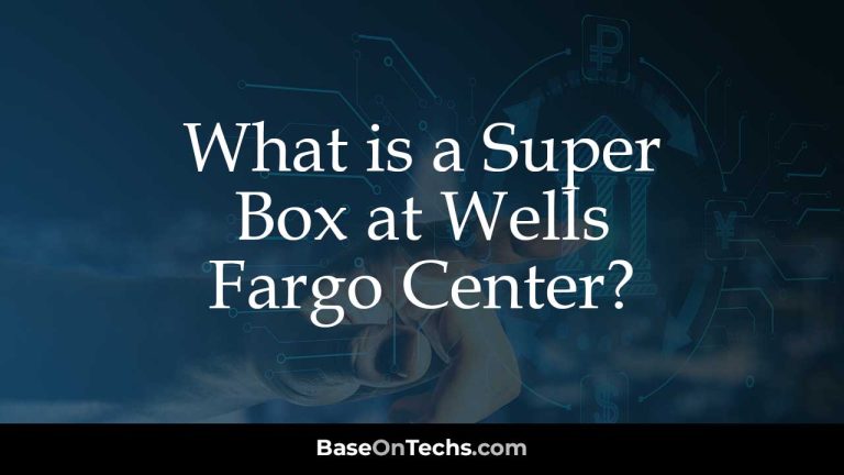 What is a Super Box at Wells Fargo Center?
